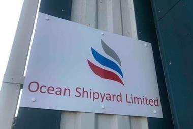 Ocean Shipyard Ltd sign