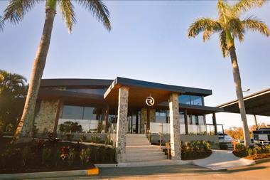 This private yacht club has been created as a welcoming inspirational educational centre exclusively for Riviera owners