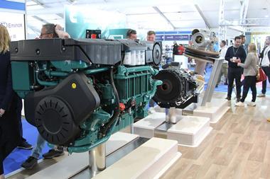 Truck tech usually filters down to marine, and Volvo has been a long term pioneer of electric drives. This year saw the launch of the new hybrid IPS drive, seen here at Seawork in June