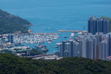 Aberdeen Marina from above