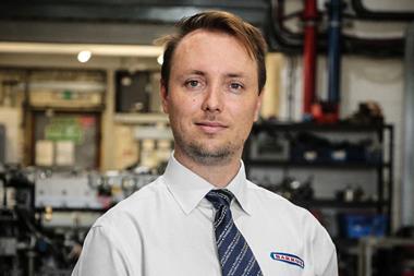 Joel Devine production engineering manager at Barrus