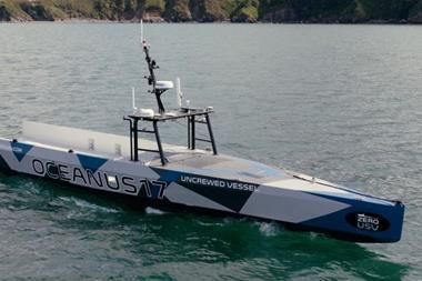 Zero USV 17m on water