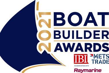 2021 Boat Builder Awards logo