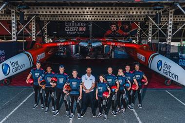 Emirates GB SailGP team link with Musto clothing