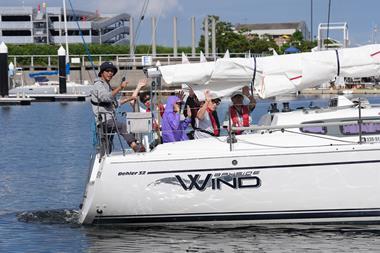 The Yokohama Floating Yacht Show also offers a trial ride event for entry-level users.