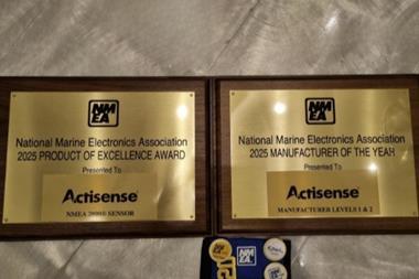 Actisense win at NMEA Awards 2025