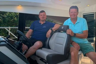 Trond Sundal and son Fredrik from Sundal Yacht, Norway