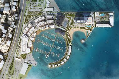 Bahrain Marina under development