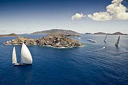 Sailing in the British Virgin Islands