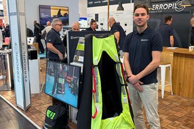 safetyraft with Vincent Laems from Safetyraft at boot Dusseldorf