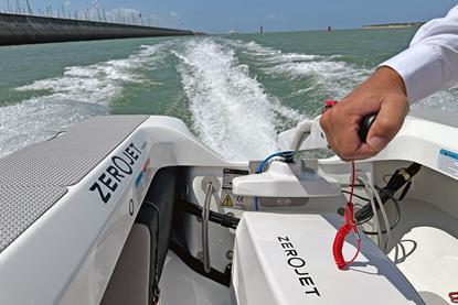 ZeroJet Tiller Steer on OCT Tender