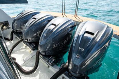 Yamaha quad outboard installation