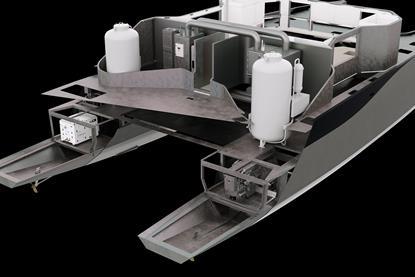 Described as a floating test bed, EO3 will be packed with ‘disruptive technology’ with the aim of making shipping carbon neutral.