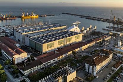 TISG Marina di Carrara shipyard