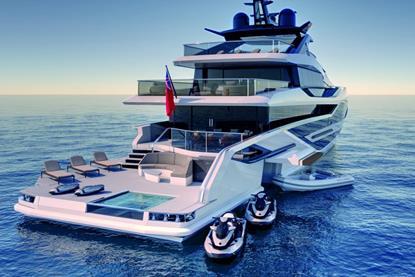 Sunseeker's 42m Ocean 460 model