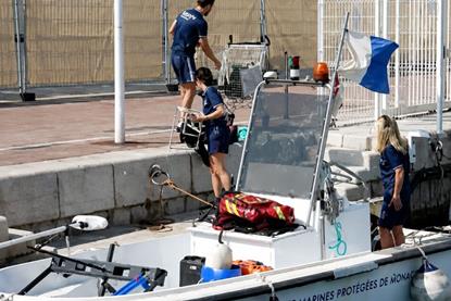 Monaco's marine police Photo courtesy of Monaco Info