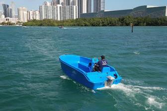 Vision Marine rotomoulded boat