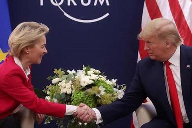 Von der Leyen Trump
