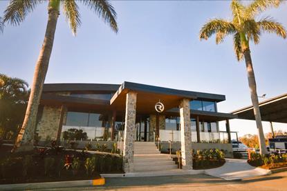 This private yacht club has been created as a welcoming inspirational educational centre exclusively for Riviera owners