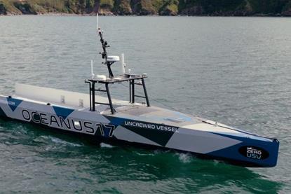 Zero USV 17m on water