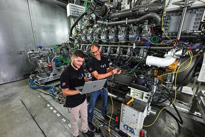 Rolls-Royce first methanol marine engine