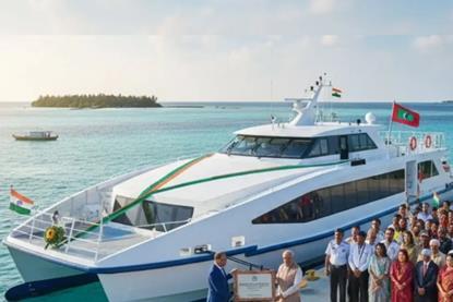 India's ferry gift to the Maldives