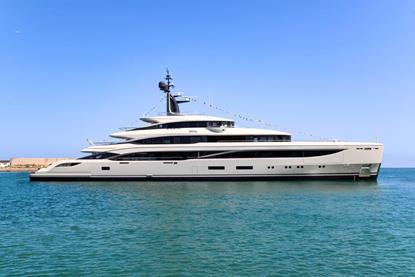 Benetti's first B.Now 67, the MY Iryna