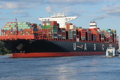 container ship