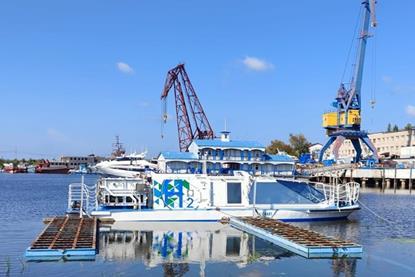 Russian hydrogen powered boat Ecobalt