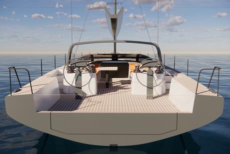 Elan Sixty-Five aft cockpit