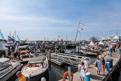 Despite the overcast economic outlook, the mood was jubilant at the In-Water HISWA show in August