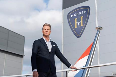 Heesen Lars Chirtiaanse, the new Sales Director, USA