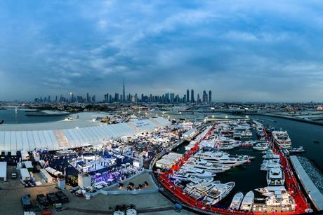 Dubai boat show_aerial