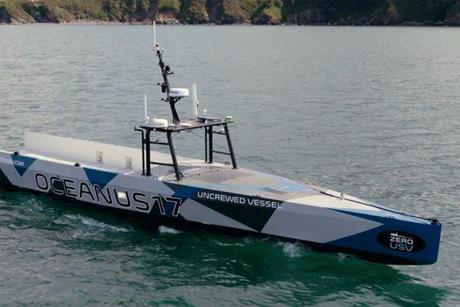 Zero USV 17m on water