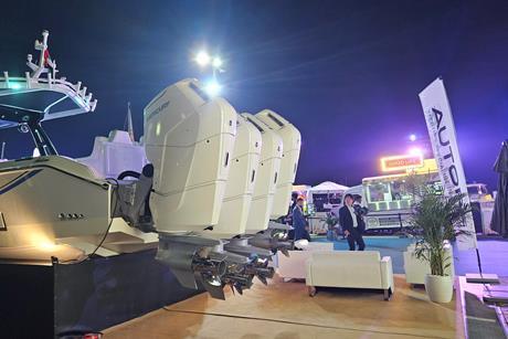 Power is everything in the Gulf 4 times 600hp at the Abu Dhabi show