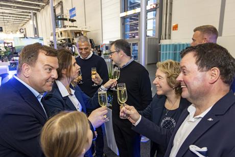 Linssen and Dogus Marine celebrate the partnership deal at Boat Duesseldorf 2026, where they signed the agreement