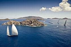 Sailing in the British Virgin Islands