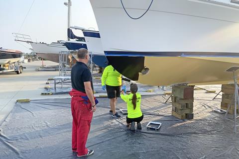 Hempel Silic One application 2