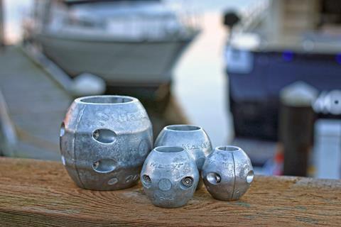 CMP Aluminum anodes for shafts