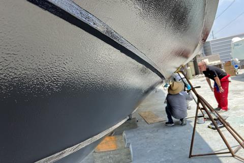 Hempel Silic One application 1