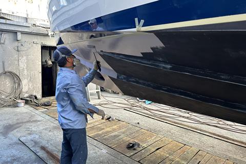 Hempel Silic One application 3