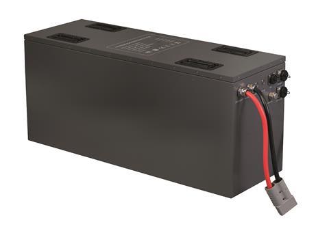 Some high voltage batteries, such as this 72V modular design from the Swedish company Stream, can accept a ‘slow’ charge from a standard 240V marina outlet. This means the owner of a large outboard can recharge the battery overnight
