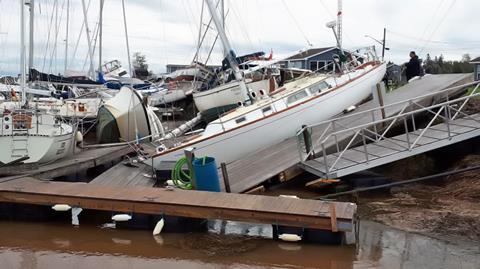 Shediac Marina Dorian Damage