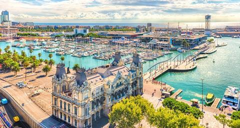 Palma Port. Tourist ports in Spain