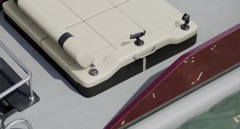 Cupholders are already placed all around the lounge and activities areas of boats