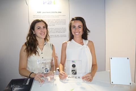 Marialuisa Francia (right) is the CEO of P2M, a company founded in 2023 with the aim of using technologies such as digital twins, augmented reality, and modular checklists to improve the quality and control of manufacturing processes