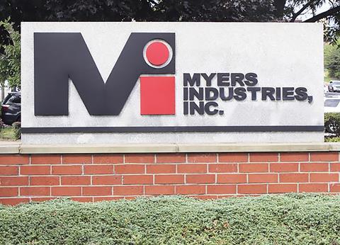 Myers Ind sign