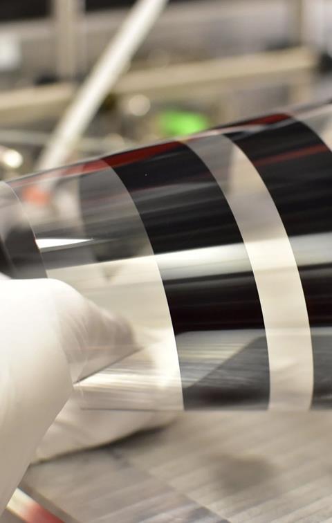 Inward investment from Japan’s J-Power and a US $200,000 government development grant and has allowed Active Surfaces to scale up its roll-to-roll manufacturing process