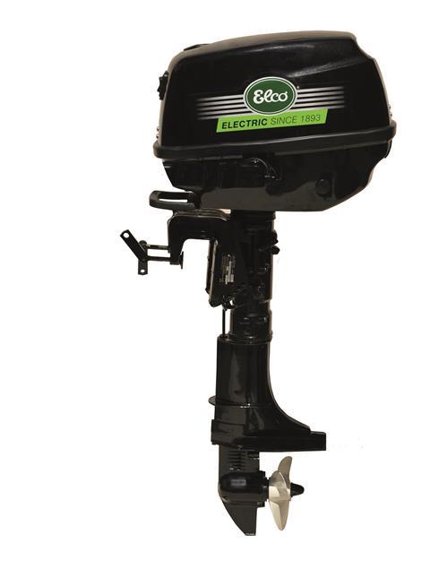 US-made Elco outboards maintain the classic look, as in this 9.9hp version, making them an easy retro-fit on existing rigging platforms. The technology is ‘battery flexible’