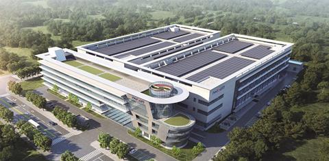 Investment contines to pour into the sector.  Parsun has just completed a state-of-the-art manufacturing and research facility in China. Below: USbased Forza X1 has just broken ground on a brand-new lakeside manufacturing base in North Carolina